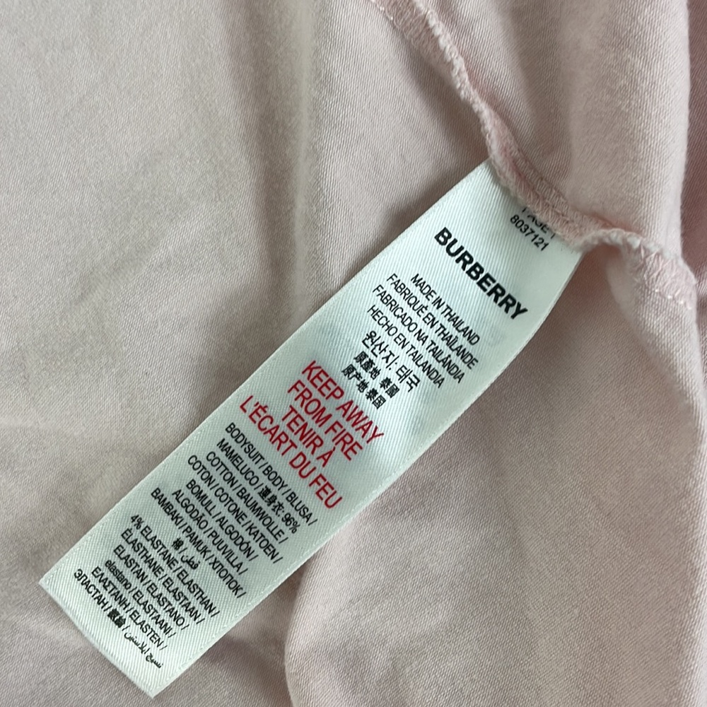 BURBERRY ROMPER - Picture 6 of 6